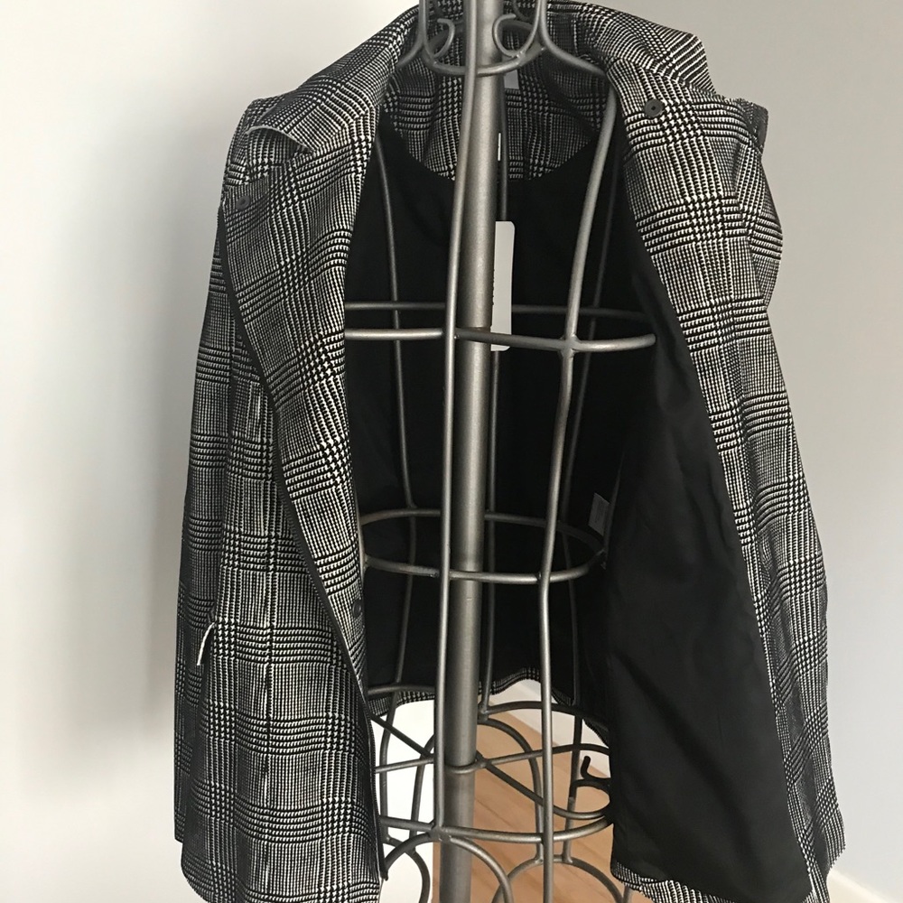 Akris jacket zipper pockets stretch